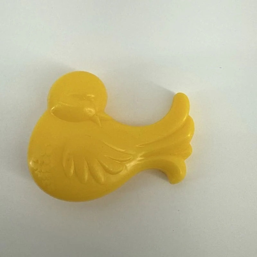 Hasbro MLP G1‎ My Little Pony Yellow Bird Hair Brush 1984